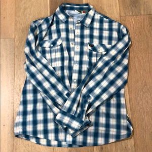 Howler Bros long sleeve plaid shirt.